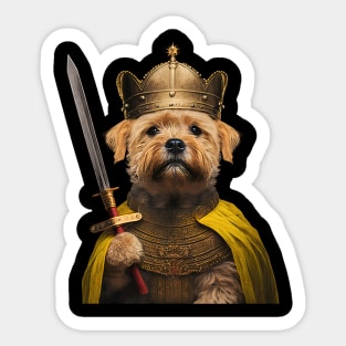 KING DOG Sticker